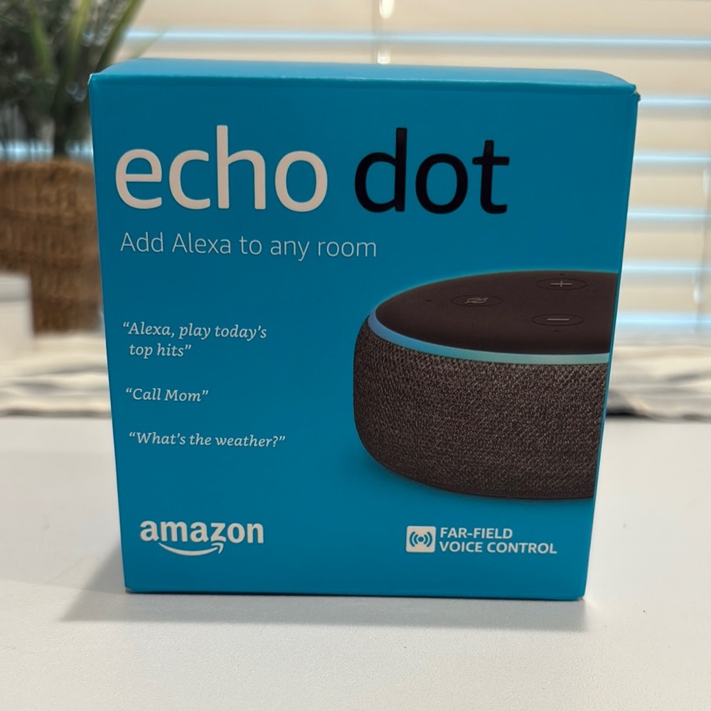 New Amazon Echo Dot Smart Speaker